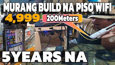 Paano gumawa ng Piso Wifi set.
